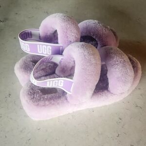 UGG purple slide